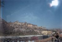 Amber Fort - Is this the real fort or just a poster of it? - Picture from the back of our Sumo